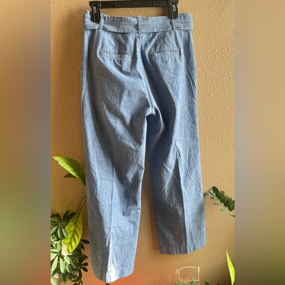 Banana Republic Blue Wide Leg Pants - Picture 7 of 11
